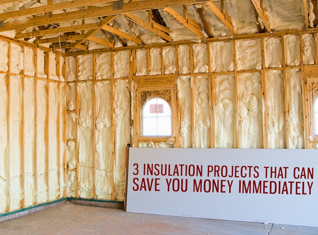 3 insulation projects that can save you money immediately
