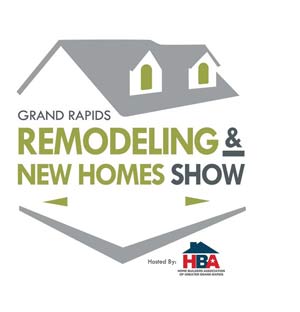 grand rapids remodeling and new homes show logo